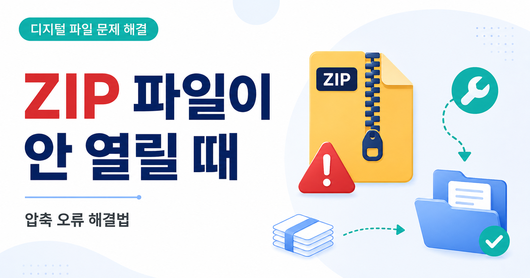 ZIP파일이 안열릴 때 썸네일